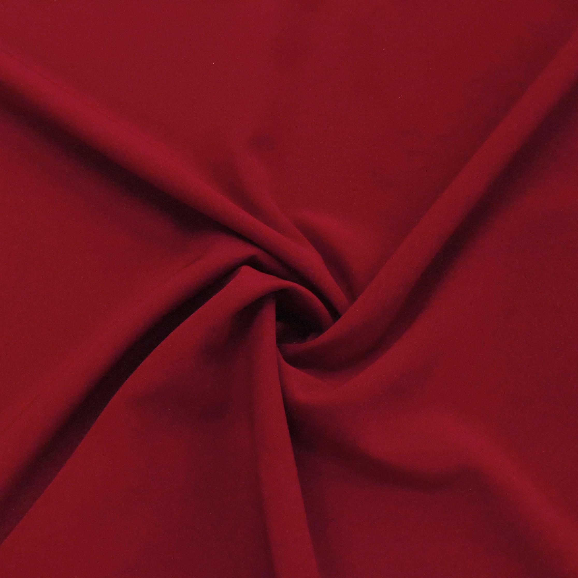 Hosenstoff uni Polyester