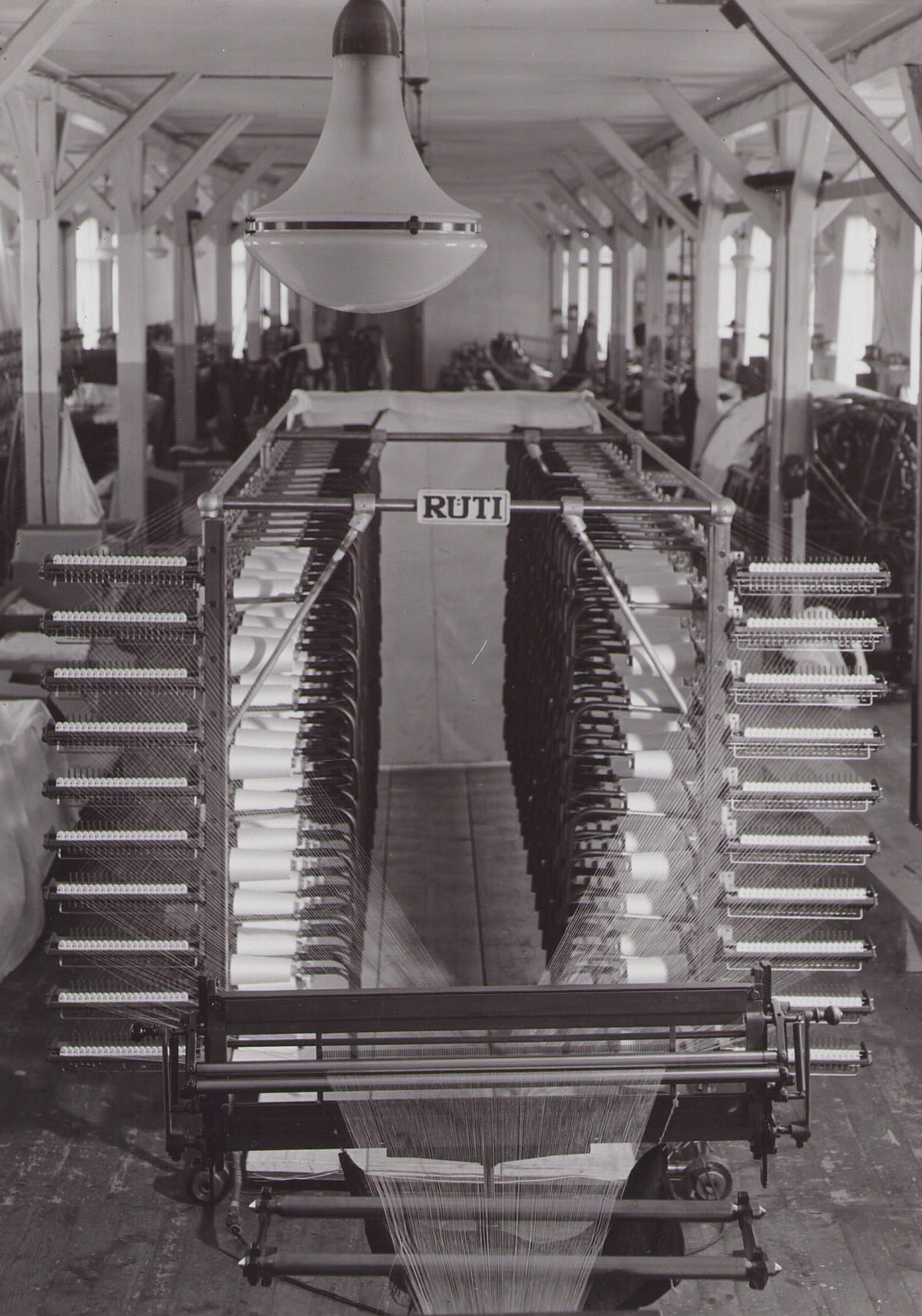 Schärerei im 2. OG des Langhauses um 1930